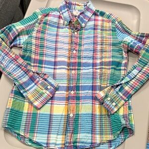 Crewcuts Multicolor Plaid Button Down Shirt